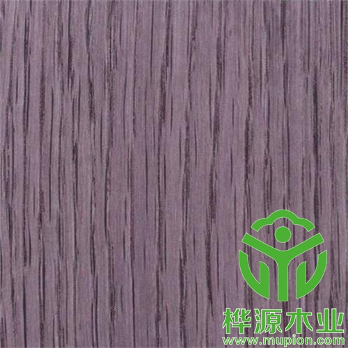 橡木染色木皮品質穩(wěn)定，0.5mm染色紅橡木皮免費打樣